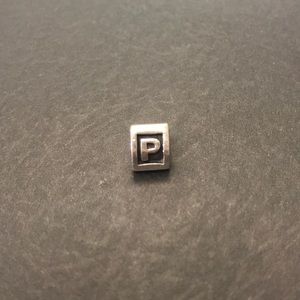 Pandora “P” Charm